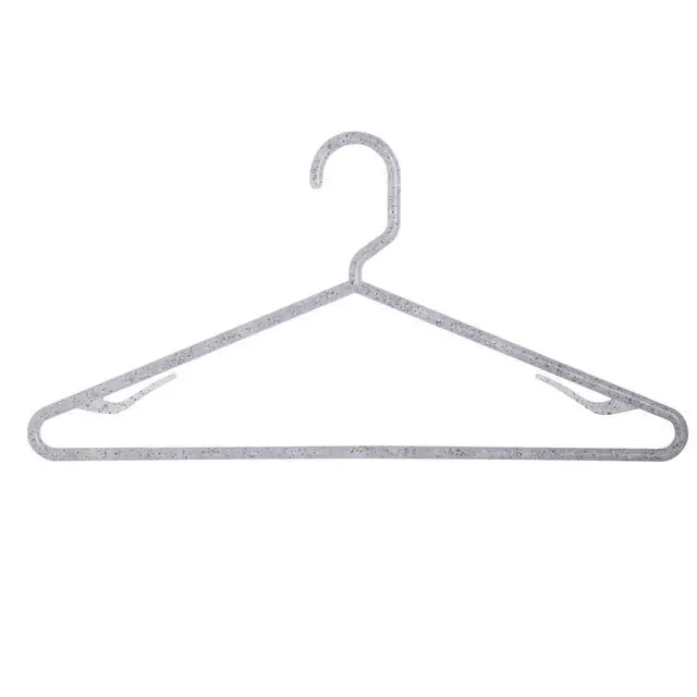 Alt view image 6 of 6 - Simplify Granite Look Design Plastic Clothes Hangers, 10 Count