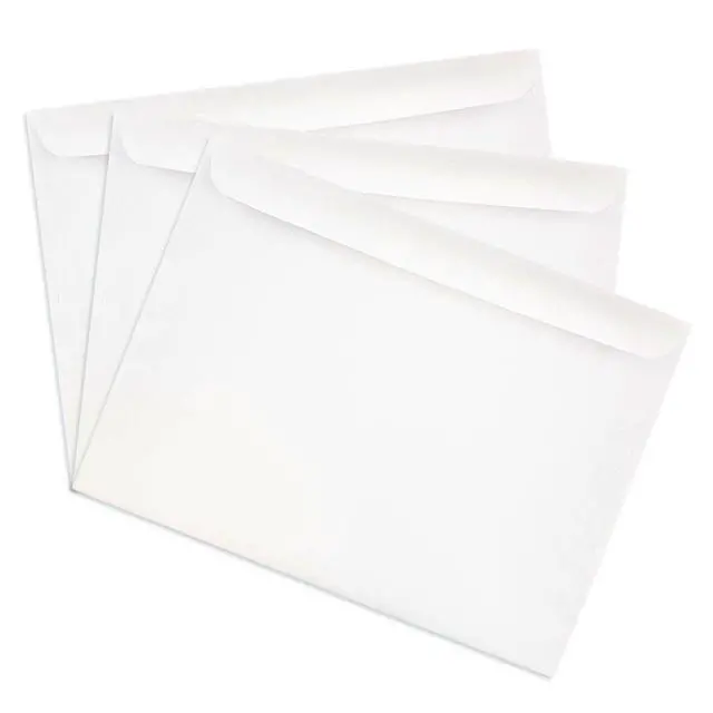 Alt view image 3 of 4 - JAM Paper 9 x 12 Booklet Commercial Envelopes, White, 25 per Pack