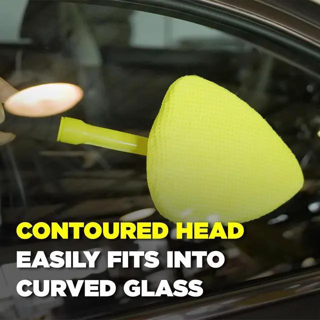 Alt view image 3 of 6 - Invisible Glass 95160 Reach & Clean Glass Windshield Cleaner Tool Kit With Extendable Handle, 2 Reusable Quick Change Microfibers, and Storage Bag for Auto Windshield, Trucks, SUVs, RVs, and Windows