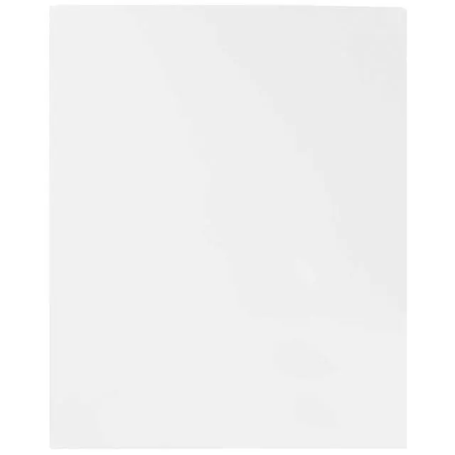 Alt view image 4 of 4 - JAM Paper Heavy Duty Plastic 2 Pocket School Folders, White, 3/Pack