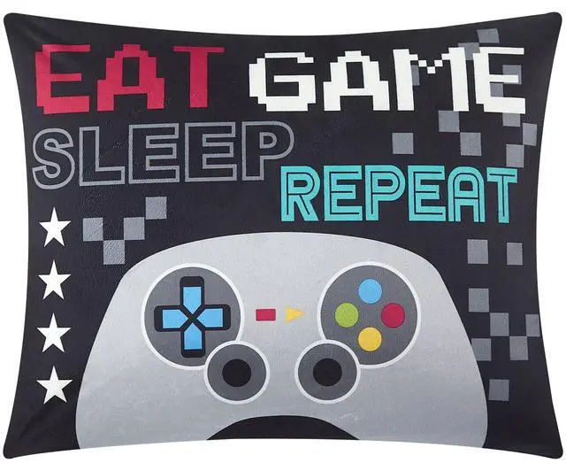 Alt view image 6 of 7 - Your Zone 20" x 26" Soft Mink Bed Pillow, Gamer
