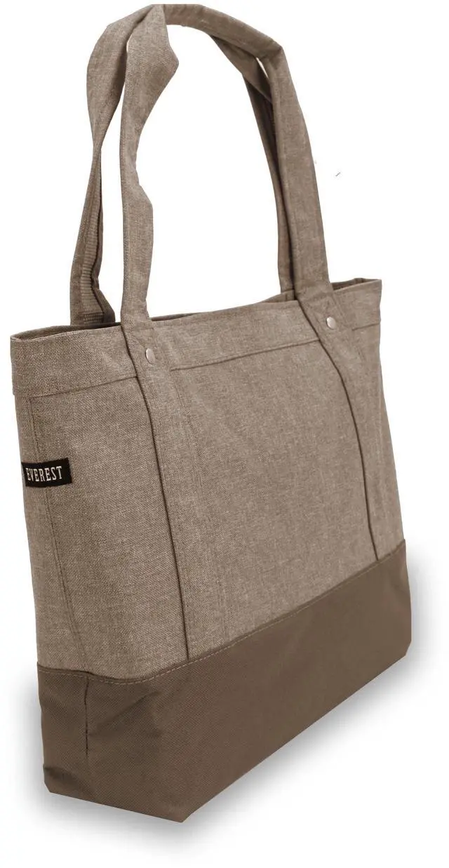 Main image of Everest Women's Stylish Tablet Tote Bag, Tan