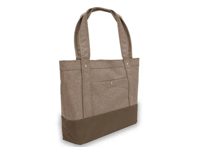 Alt view image 2 of 6 - Everest Women's Stylish Tablet Tote Bag, Tan