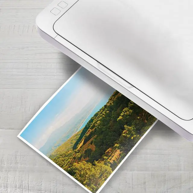 Alt view image 2 of 6 - Pen+Gear White Glossy Inkjet Photo Paper, 8.5" x 11", 8.5 Mil, 50 Sheets, New