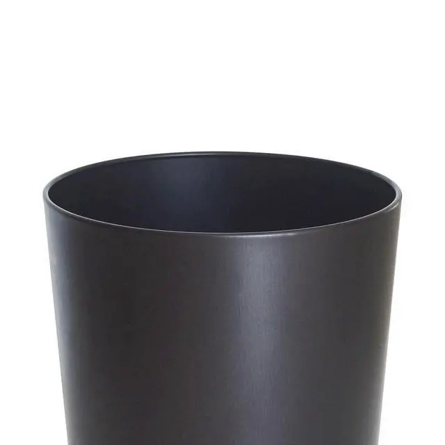 Alt view image 5 of 5 - Bronze Metal Bathroom Wastebasket, Mainstays 2.2 gal