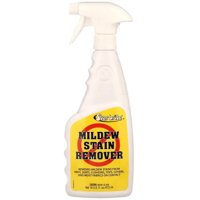 Alt view image 5 of 5 - STAR BRITE Mildew Stain Remover + Cleaner for Boats, RVs, & Homes - 16 OZ (085606N)