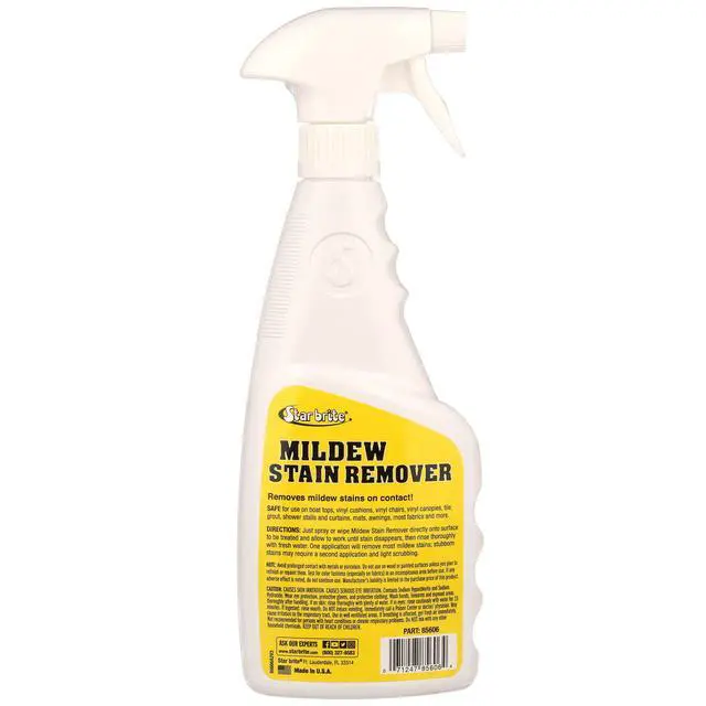 Alt view image 3 of 5 - STAR BRITE Mildew Stain Remover + Cleaner for Boats, RVs, & Homes - 16 OZ (085606N)