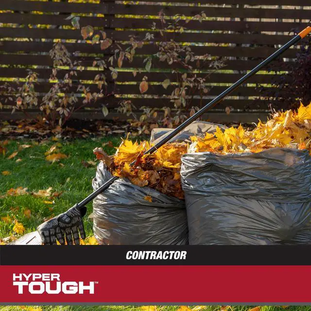 Alt view image 6 of 6 - Hyper Tough 39-Gallon Drawstring Outdoor & Lawn Trash Bags, 1.1 mil, 30 Bags