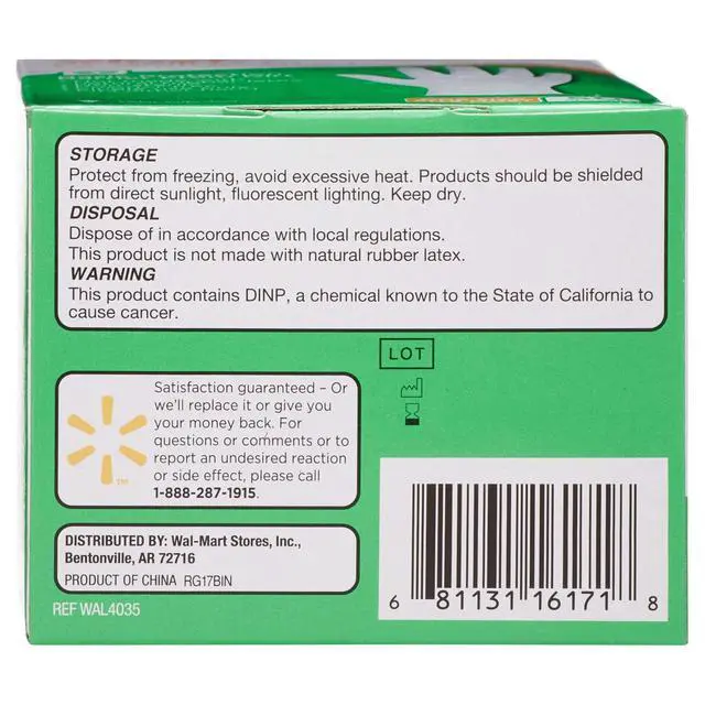 Alt view image 5 of 7 - Equate Vinyl Examination Gloves, 50 Count