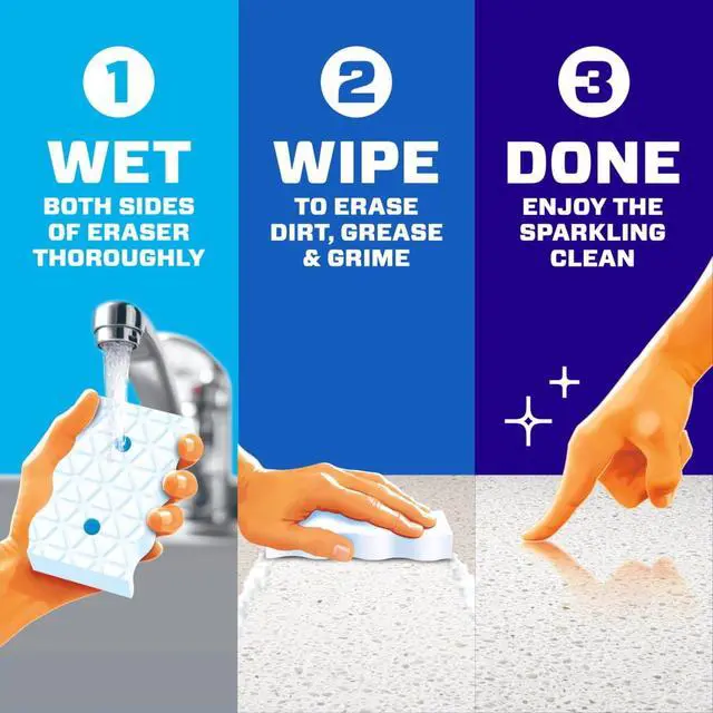 Alt view image 2 of 7 - Mr. Clean Magic Eraser Sponge, All Purpose Cleaner, Cleaning Scrubber, Variety Pack, 6ct
