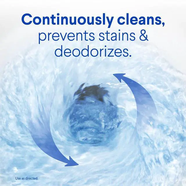 Alt view image 6 of 6 - Clorox Bleach and Blue Toilet Bowl Cleaner Tablets, Rain Clean, 2 Count