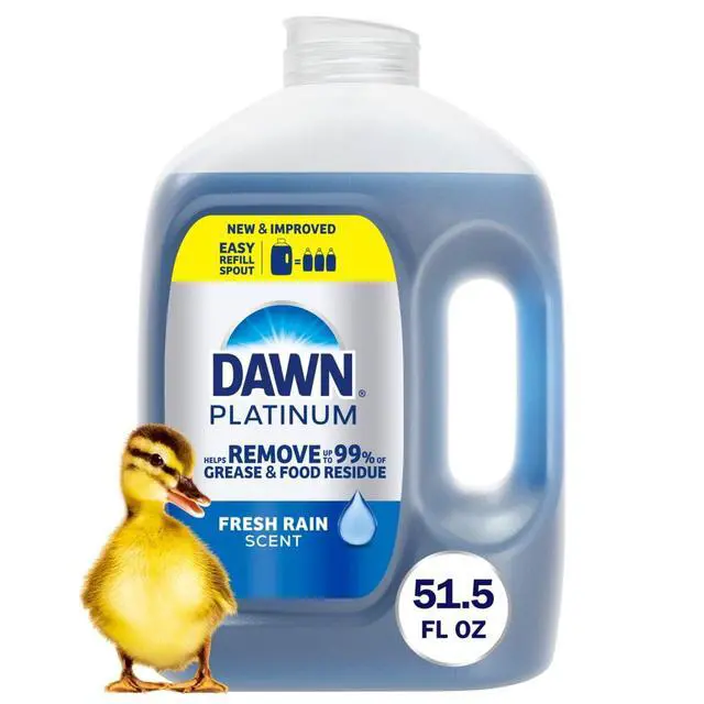 Alt view image 6 of 7 - Dawn Platinum, Refill Jug Dish Soap Fresh Rain, 51.5oz