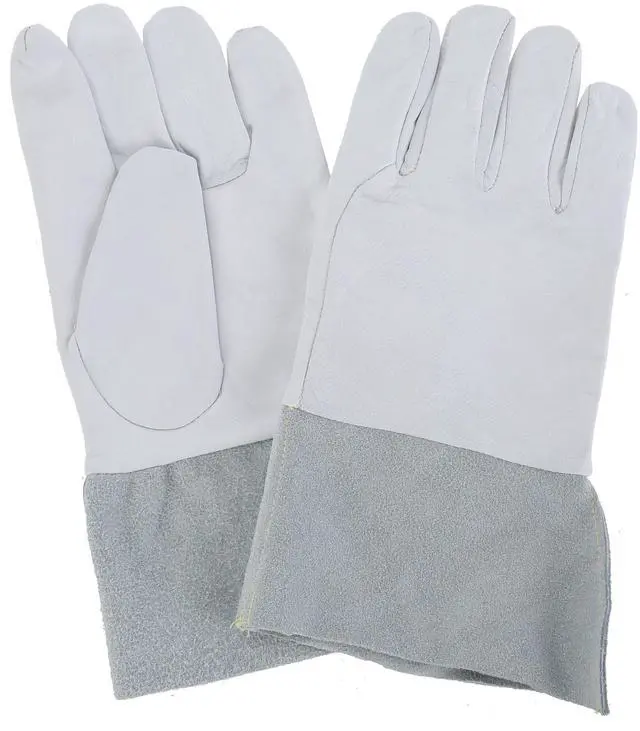 Alt view image 6 of 6 - Hyper Tough 12" Mig Welding Gloves