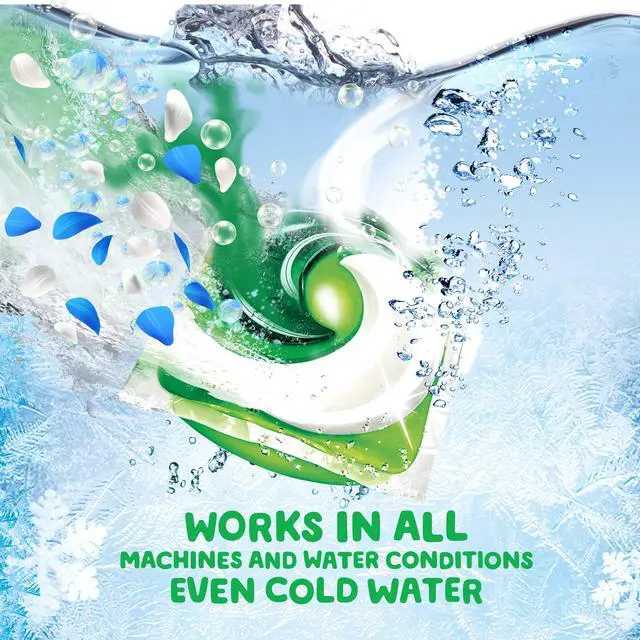 Alt view image 6 of 6 - Gain Flings Ultra Oxi Laundry Detergent Pacs, Waterfall Delight Scent, 31 Count