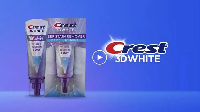 Alt view image 5 of 7 - Crest Toothpaste, 3DWhite Brilliance Deep Stain Remover Dazzling Mint Toothpaste, 3.1oz