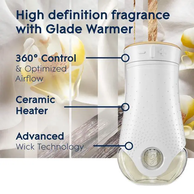 Alt view image 4 of 6 - Glade PlugIns Scented Oil 5 Refills, Air Freshener, Sheer Vanilla Embrace, Essential Oil Infused Wall Plug In, 3.35 FL oz, pack of 5