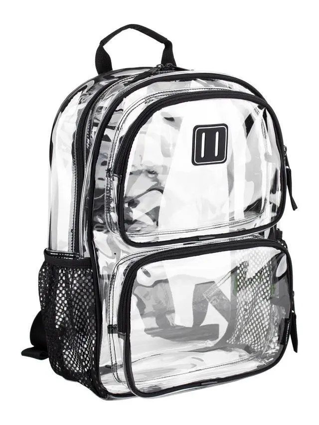 Alt view image 2 of 6 - Eastsport Unisex Primo Clear 16" Backpack, Black