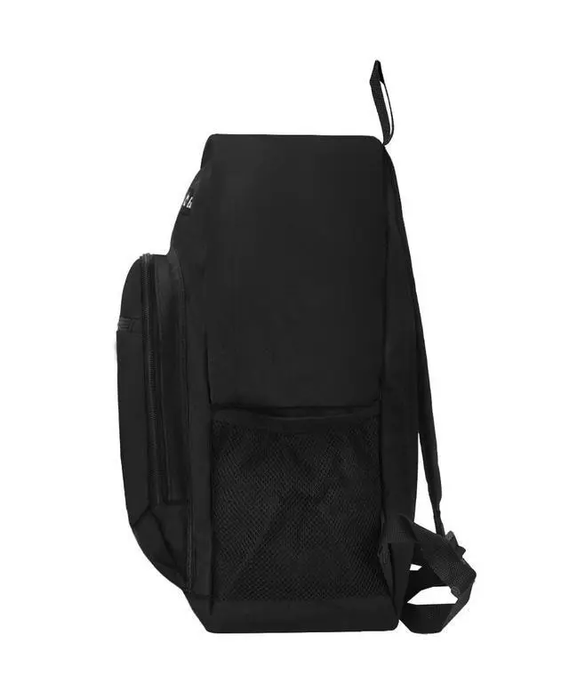 Alt view image 2 of 4 - Everest Unisex Casual Backpack with Side Mesh Pocket, Black
