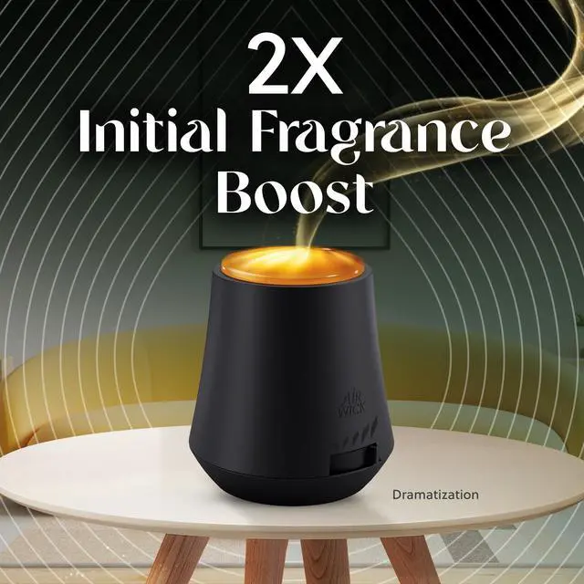Alt view image 2 of 7 - Air Wick Essential Mist Vibrant Scented Oil Cordless Diffuser Starter Kit, White Sage & Mahogany, 2 Piece