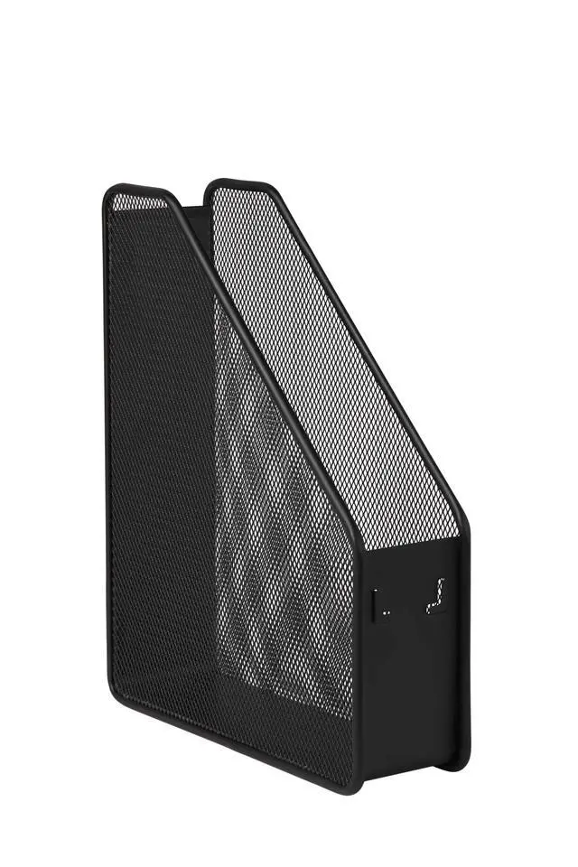 Alt view image 3 of 6 - Pen+Gear, File Organizers, Metal Mesh Magazine File Holder, Black, One Compartment