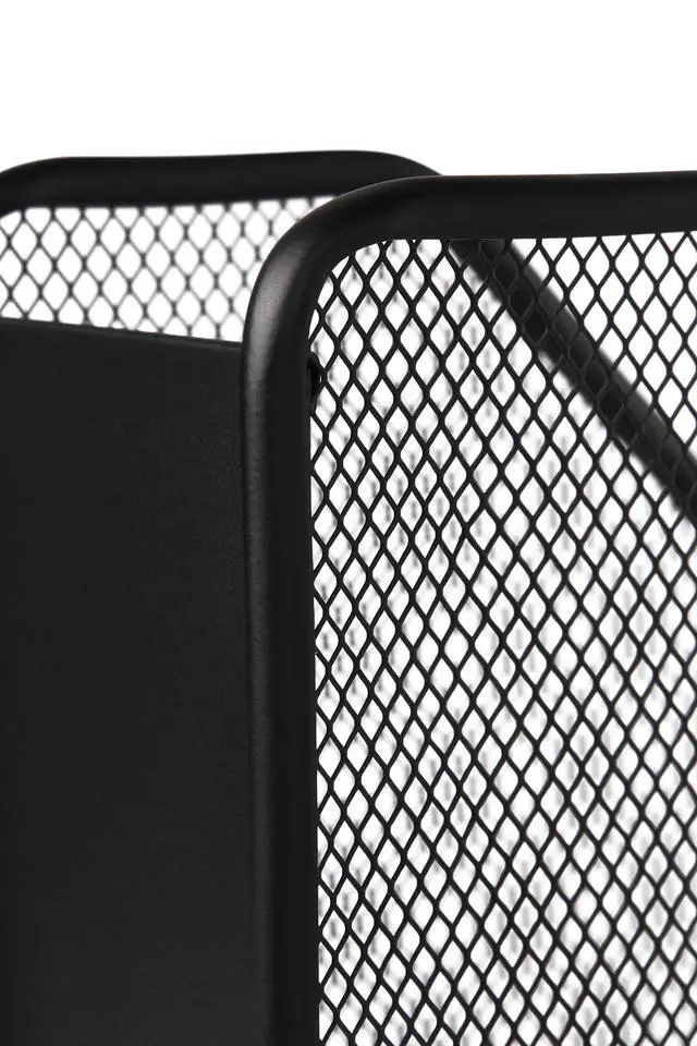Alt view image 2 of 6 - Pen+Gear, File Organizers, Metal Mesh Magazine File Holder, Black, One Compartment