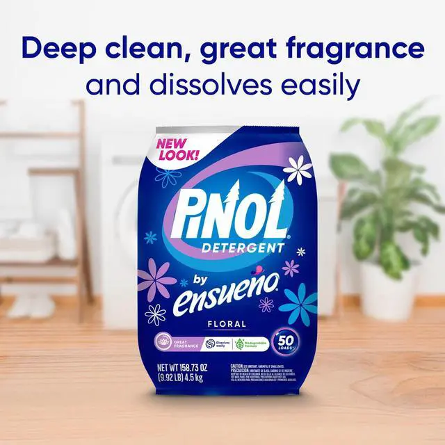 Alt view image 6 of 6 - Pinol By Ensueño Powder Laundry Detergent - Floral Scent (4.5Kg), 50 Loads