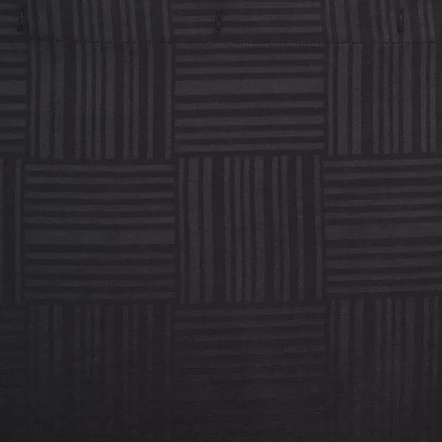 Alt view image 4 of 6 - Mainstays Henderson Black Mosaic Polyester Shower Curtain, 72 in x 72 in
