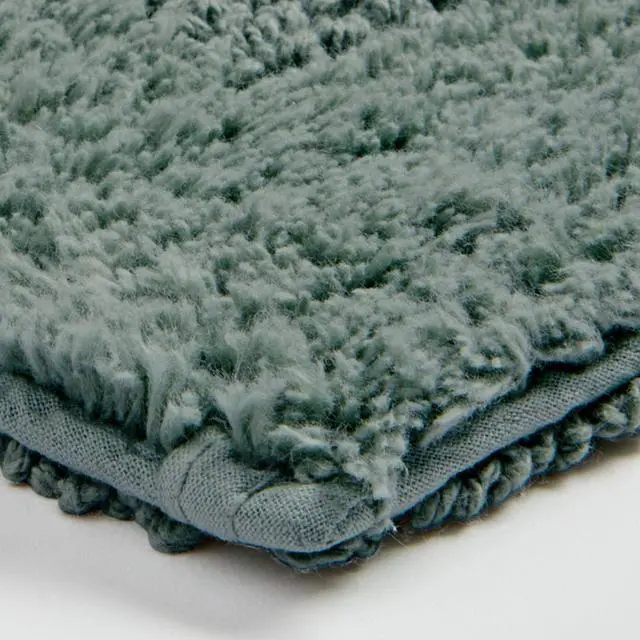 Alt view image 5 of 7 - Better Homes & Gardens Cotton Reversible Bath Rug, Green River, 17" x 24"