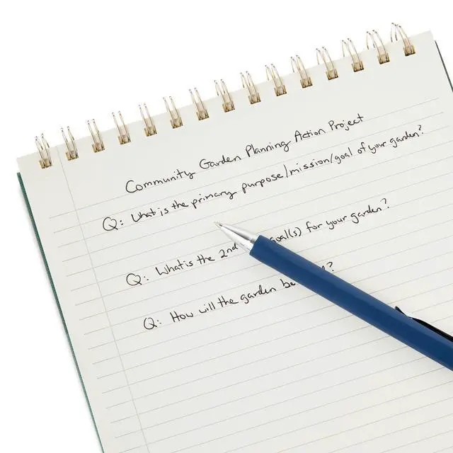 Alt view image 5 of 5 - Pen+Gear Green Top Spiral Journal, 8" x 10.75", 80 Perforated Ruled Sheets