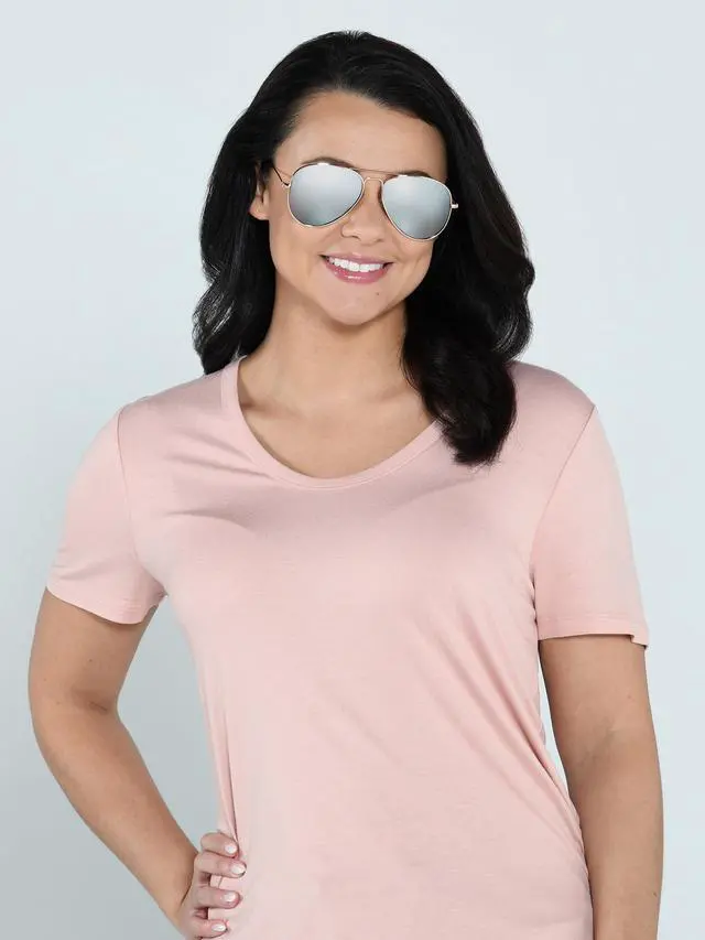 Alt view image 4 of 6 - Foster Grant Aviator Fashion Sunglasses