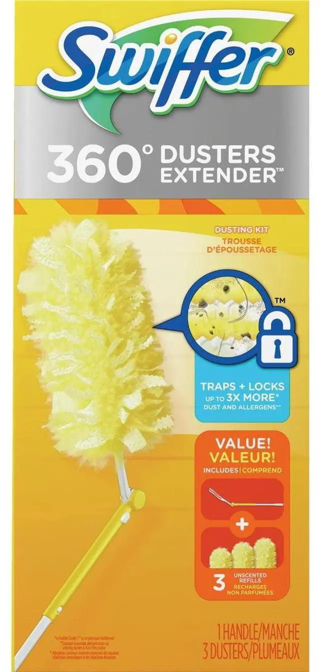 Alt view image 6 of 6 - SWIFFER 360 Dusters Extender Kit