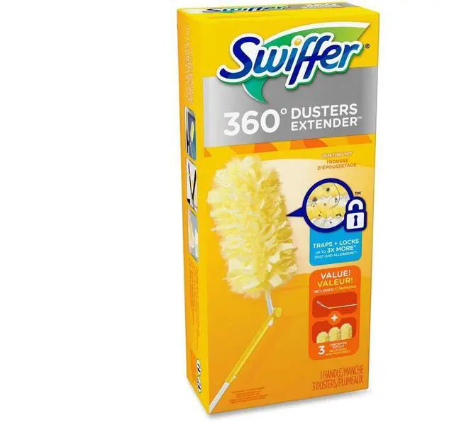 Alt view image 3 of 6 - SWIFFER 360 Dusters Extender Kit
