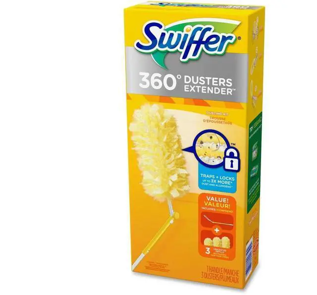 Alt view image 2 of 6 - SWIFFER 360 Dusters Extender Kit