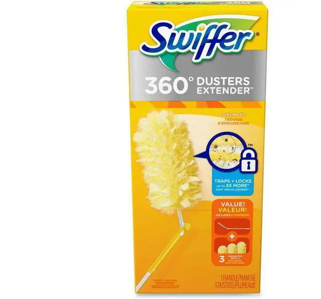 Alt view image 4 of 6 - SWIFFER 360 Dusters Extender Kit