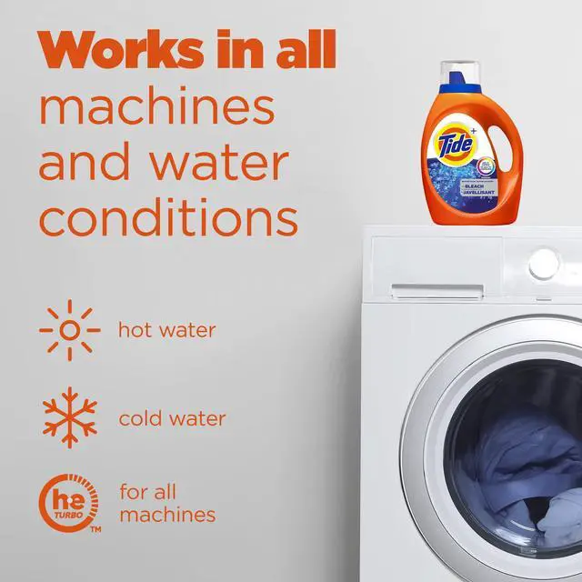 Main image of Tide Bleach Alternative Liquid Laundry Detergent, Original Scent, 84 fl oz, 59 Loads