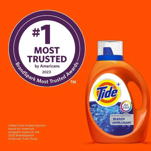 Alt view image 4 of 7 - Tide Bleach Alternative Liquid Laundry Detergent, Original Scent, 84 fl oz, 59 Loads