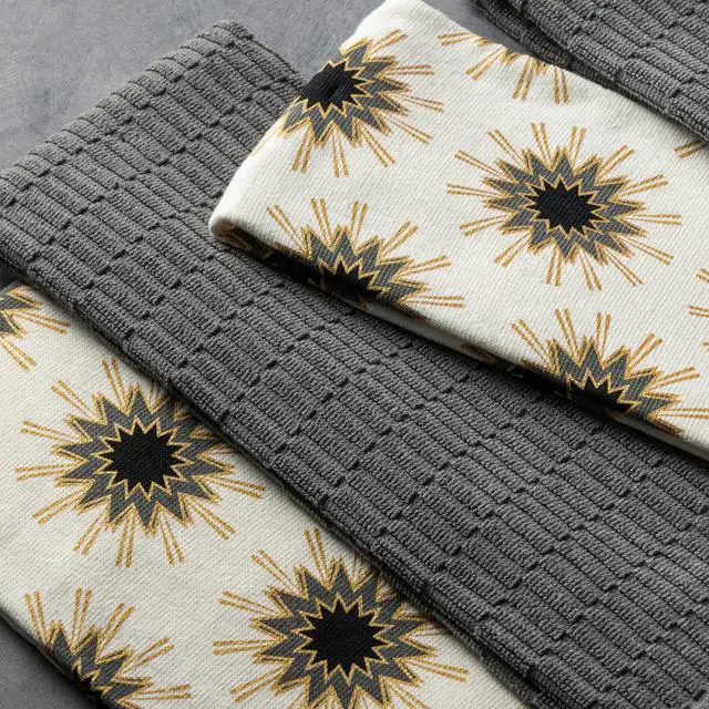 Main image of Thyme & Table Starburst Kitchen Towel Set, 5-Pack, 16 x 28 Inches