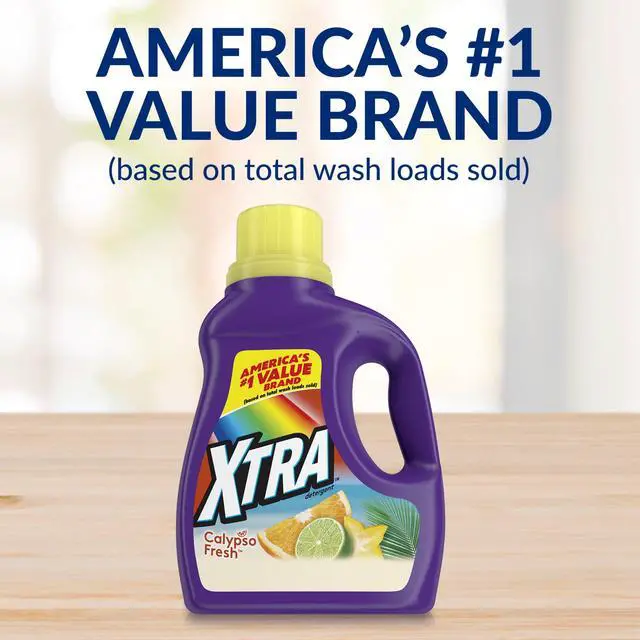 Alt view image 7 of 7 - Xtra Liquid Laundry Detergent Soap, Calypso Fresh Scent, 312 fl oz, 260 Loads