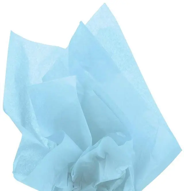 Alt view image 3 of 4 - JAM Paper Baby Blue Paper Gift Wrap Tissues, (20 Count)