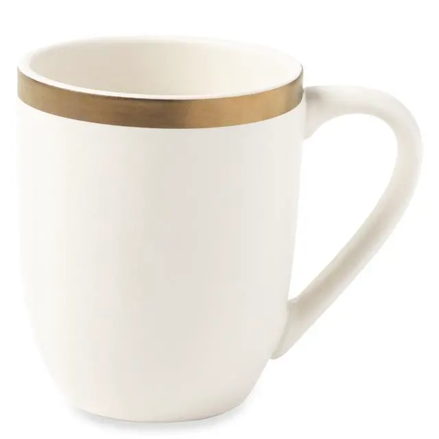 Alt view image 5 of 5 - Thyme & Table 15 fl oz Everest Cream Mug