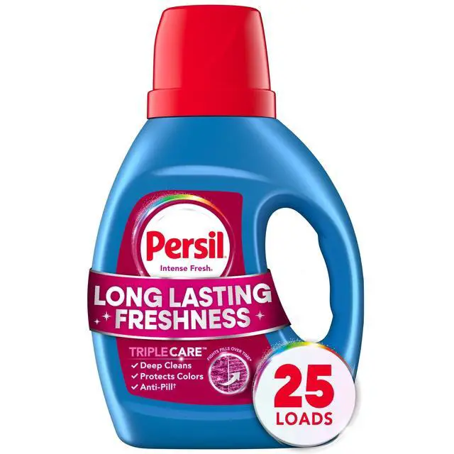 Alt view image 5 of 7 - Persil Deep Clean Intense Fresh Liquid Laundry Detergent, 34 fl oz, 25 Loads