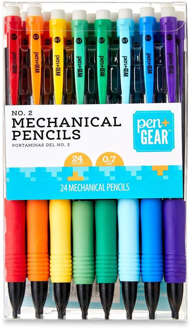 Main image of Pen+Gear #2 HB Mechanical Pencils, 0.7mm, 24 Count