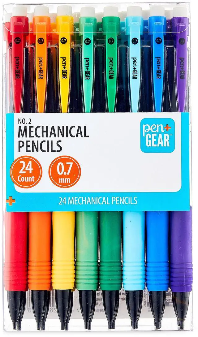 Alt view image 5 of 7 - Pen+Gear #2 HB Mechanical Pencils, 0.7mm, 24 Count
