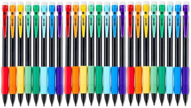 Alt view image 3 of 7 - Pen+Gear #2 HB Mechanical Pencils, 0.7mm, 24 Count
