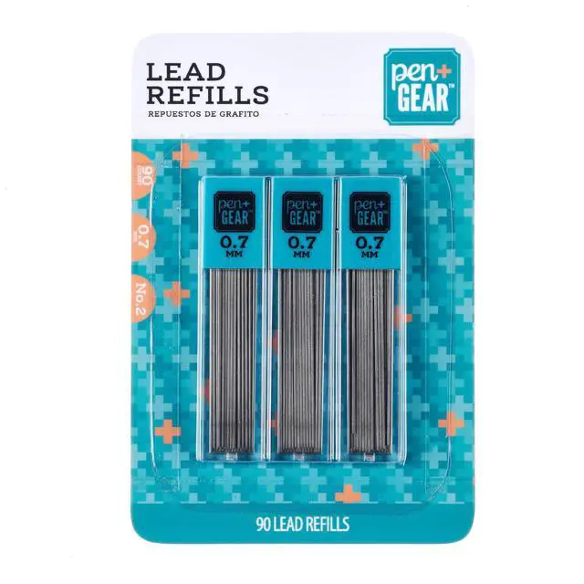 Main image of Pen+Gear No. 2 Mechanical Pencil Lead Refills 0.7mm, 90 Count
