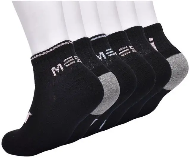 Main image of Messi Boys Quarter Socks, 6-Pack, Size S-L