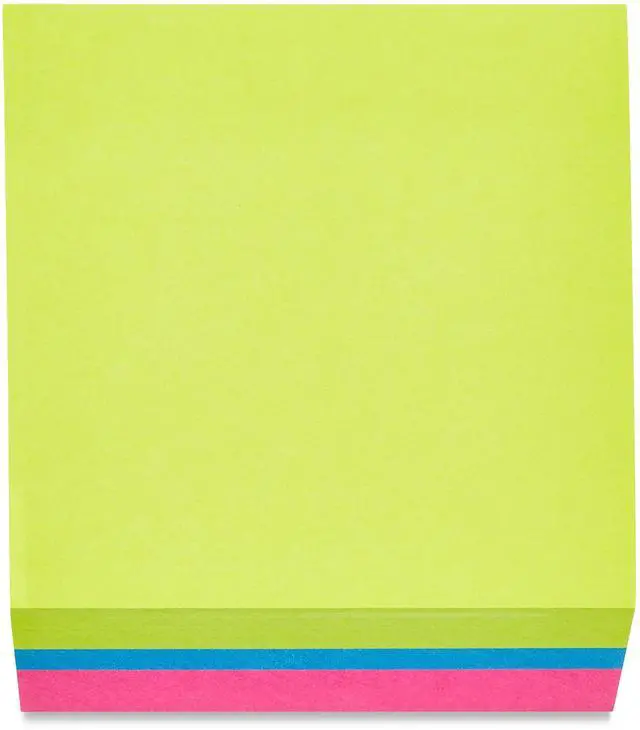 Main image of Pen+Gear Multicolor Sticky Notes Cube, 3 x 3, 400 Sheets