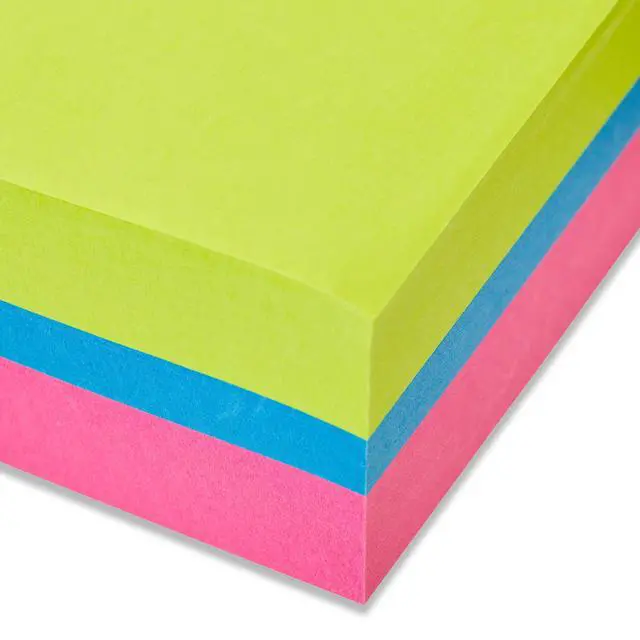 Alt view image 2 of 5 - Pen+Gear Multicolor Sticky Notes Cube, 3 x 3, 400 Sheets
