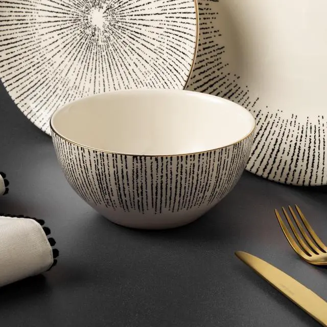 Alt view image 3 of 5 - Thyme & Table Riley Ceramic Bowl