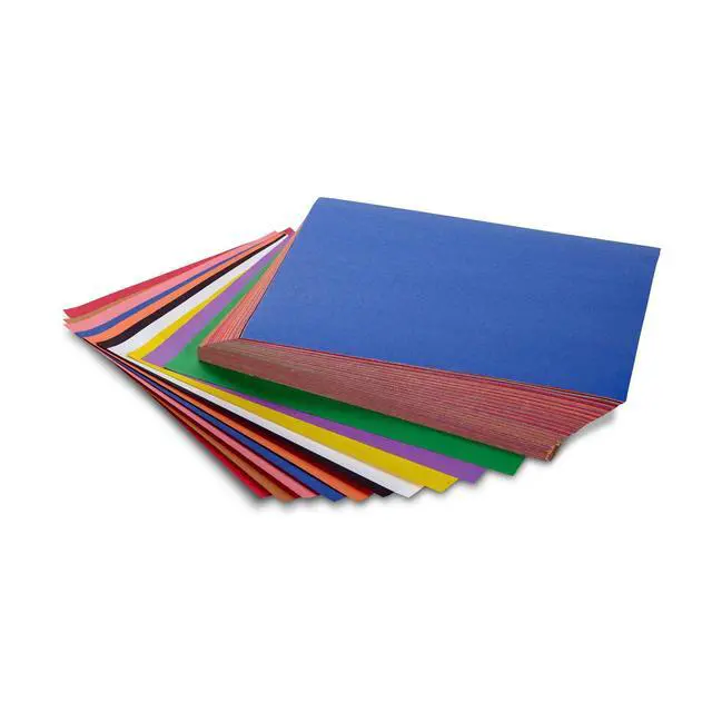Alt view image 7 of 7 - Crayola Construction Paper, 240 Pages, Valentines Party Supplies, 10 Colors, Craft Paper